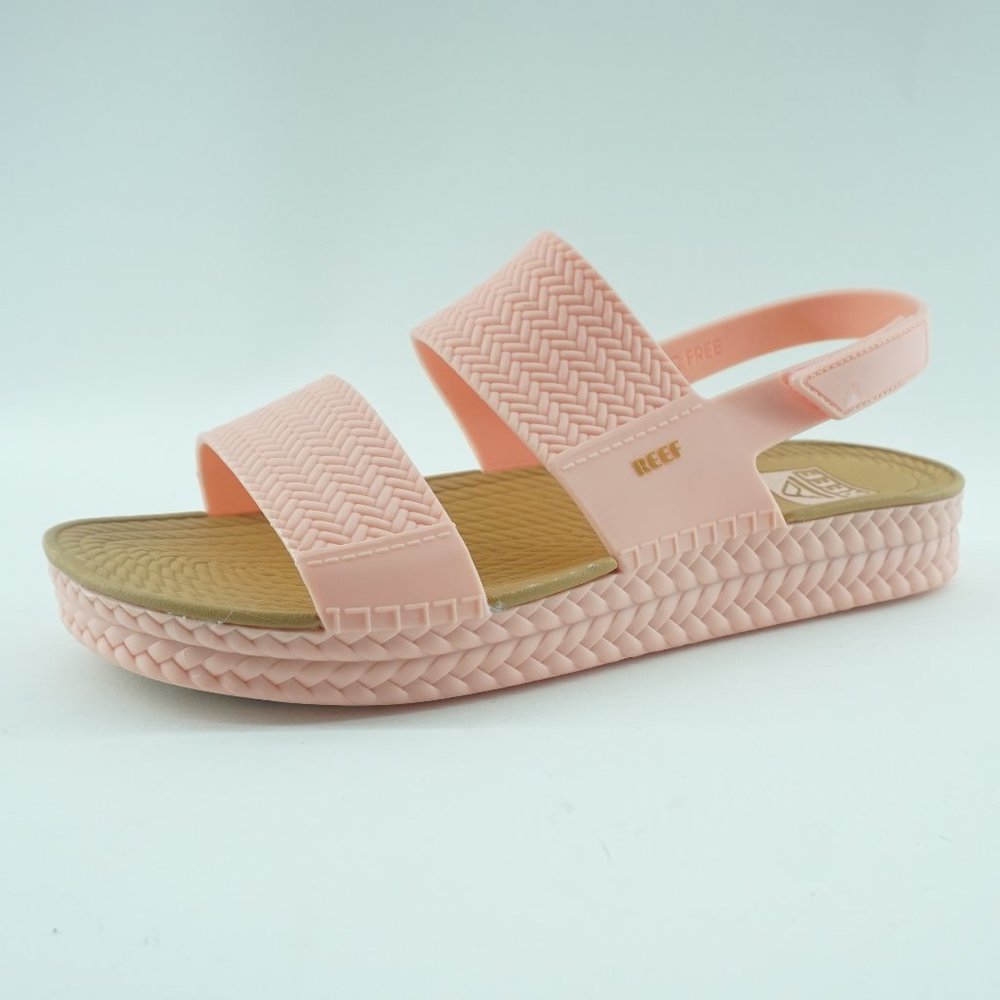 Reef Water VIsta Sandals Pink & Tan Women's Shoe Size 10 New Without Tags